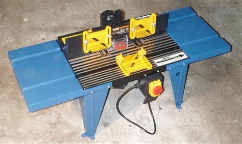 Bench Top Routers. . Second hand router table